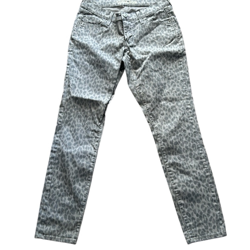 🌟HOST PICK🌟OLD NAVY💫Women’s Tan Cheetah Print Rockstar Skinny Ankle Jeans